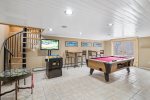 Game Night  Pool Table and Golden Tee Arcade Game